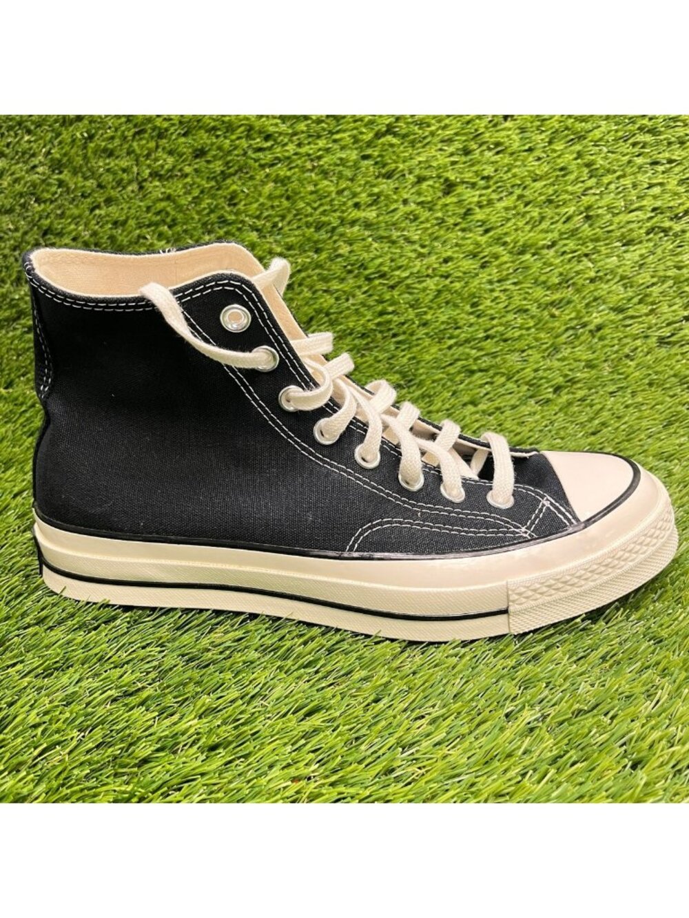 Converse Chuck 70 Wide Hi Womens Size 9.5 Mens 7.5 Black Athletic Shoes Sneakers